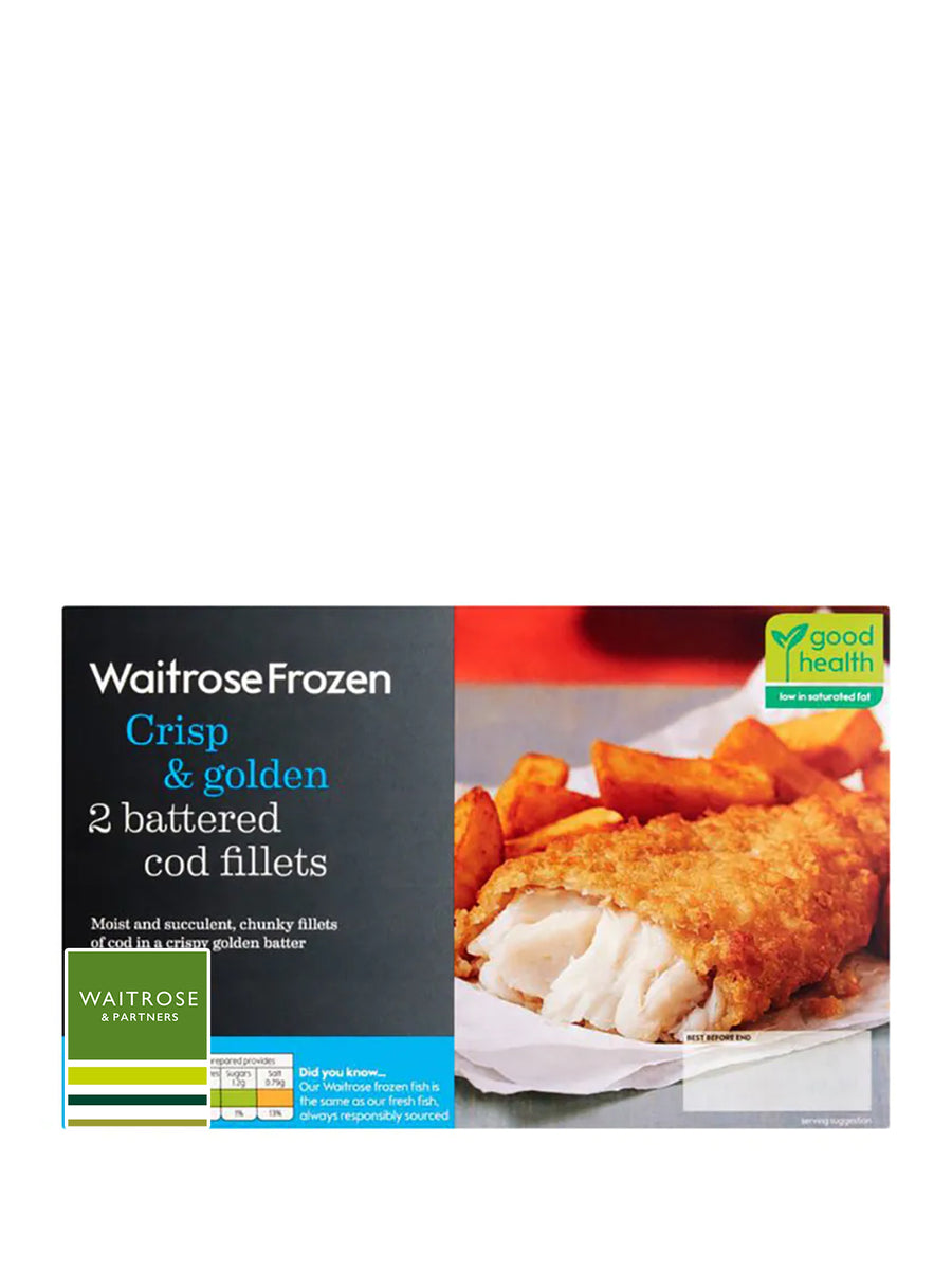WAITROSE 2 BREADED COD FILLET 300G – Village Grocer - EkoCheras